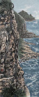 Gorgeous Craggy Rocks，Beautiful Scenery The Research of Landscape Art of Taiwanese North Coast in Ink Painting's Cover