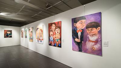 母親與孩童圖像自我創作論述-展場實景3的封面圖