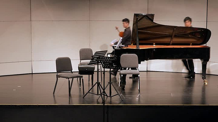 CHING-FU LIAO VIOLIN RECITAL WITH SUPPORTING DOCUMENTS RECORDING AND PROGRAM NOTES OF THE RECITAL AND RECORDING OF THE CHAMBER RECITAL's Cover