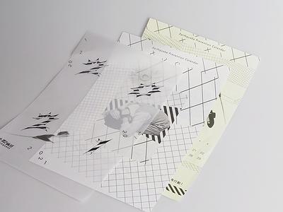 圖 4-2-3《平常不平常》地震防災姿勢月曆未裝訂模樣