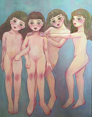 認同失竊 - 簡玟靖繪畫創作研究 角色