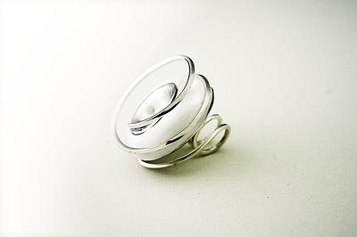 「動、靜」意象的探索複合媒材首飾創作論述2