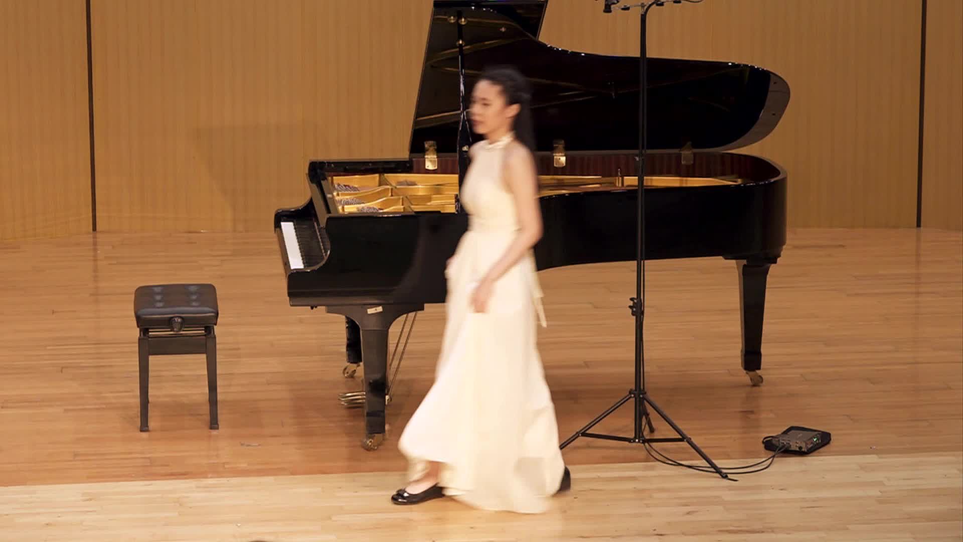 廖薏茹鋼琴獨奏會-03 Felix Mendelssohn Trios Fantasies ou Caprices Op 16