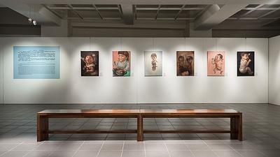 母親與孩童圖像自我創作論述-展場實景5的封面圖