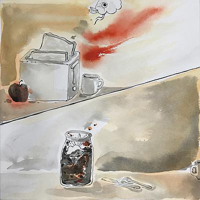 作品五〈學飛2〉