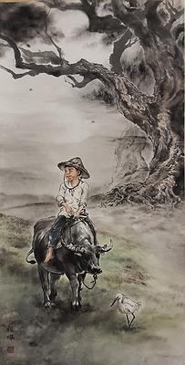 萬象．心之羈絆－墨彩創作研究18