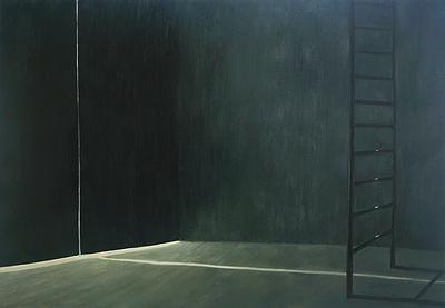 林峻賢，《心理空間系列—空間三·潛意識》，2019，油彩、畫布，112x162公分