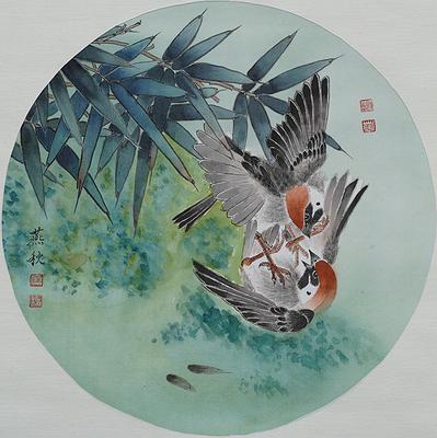 野趣.心曲–水墨創作13
