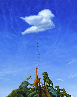 雲動系列-旅程72x91cm2015