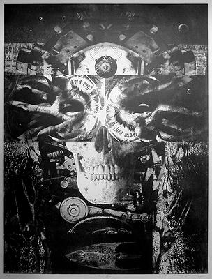 心釋‧境痕 王毓麒創作論述 冥想〈二〉 PS版92x69cm 2012