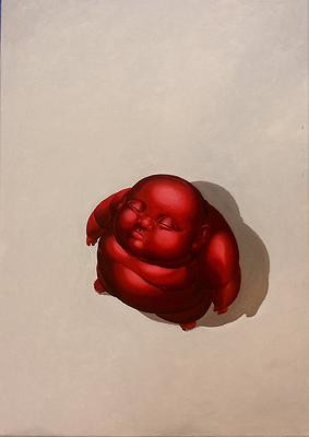 〈獨立〉，2015，壓克力彩、畫布 ，91× 65cm。