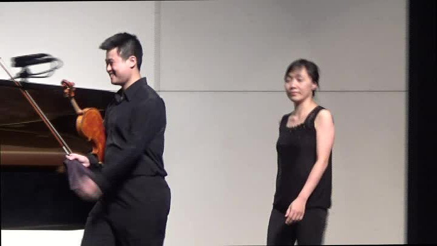 CHING-FU LIAO VIOLIN RECITAL WITH SUPPORTING DOCUMENTS RECORDING AND PROGRAM NOTES OF THE RECITAL AND RECORDING OF THE CHAMBER RECITAL's Cover