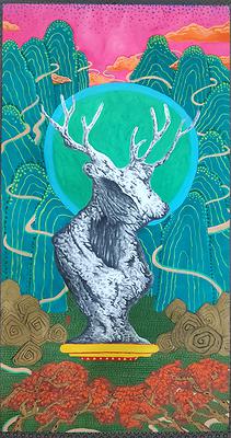 Principle Of Stone‧Release Ink Wash Painting's Cover