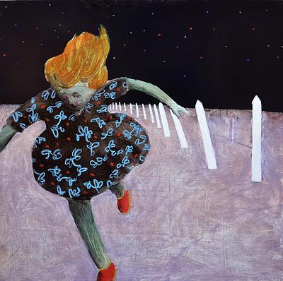 邊境 70X70CM 2012 壓克力 畫布的封面圖