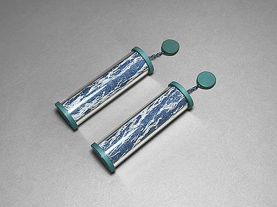 〈布料耳飾〉長管