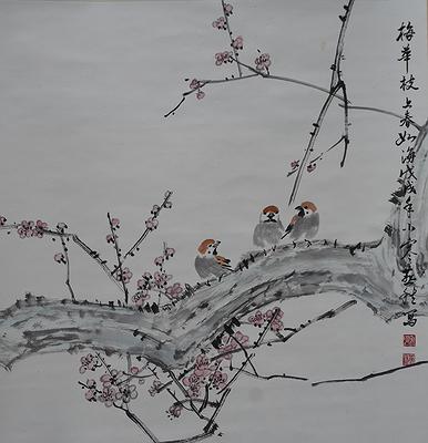 野趣.心曲–水墨創作7