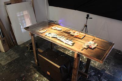 2010舊地重遊，照片拼貼+物件裝置(作品展呈1)的封面圖