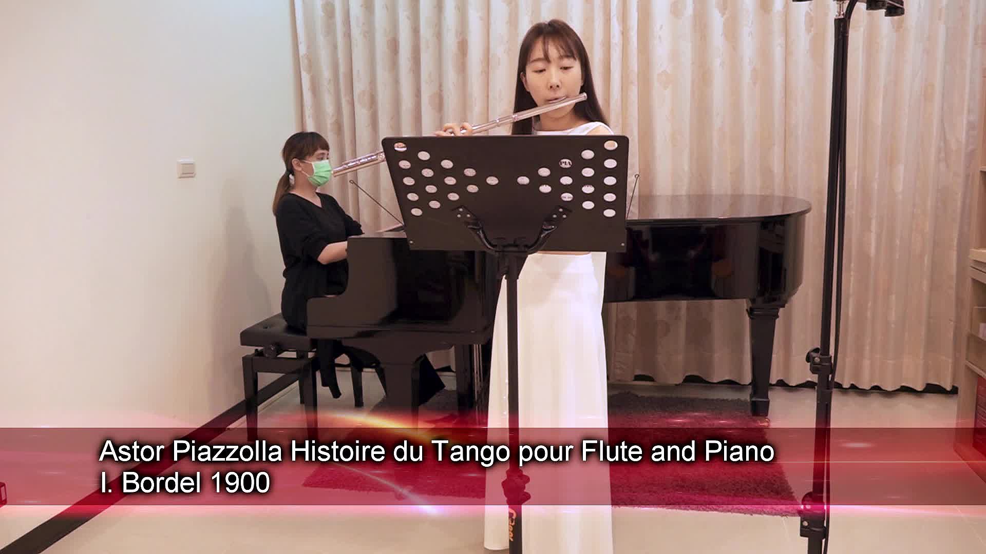 周茹謙長笛獨奏會-04 Astor Piazzolla Histoire du Tango pour Flute and Piano