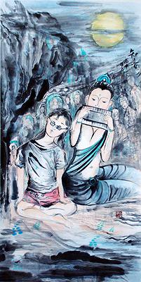 福智讚頌集-異想世界水墨創作研究-13