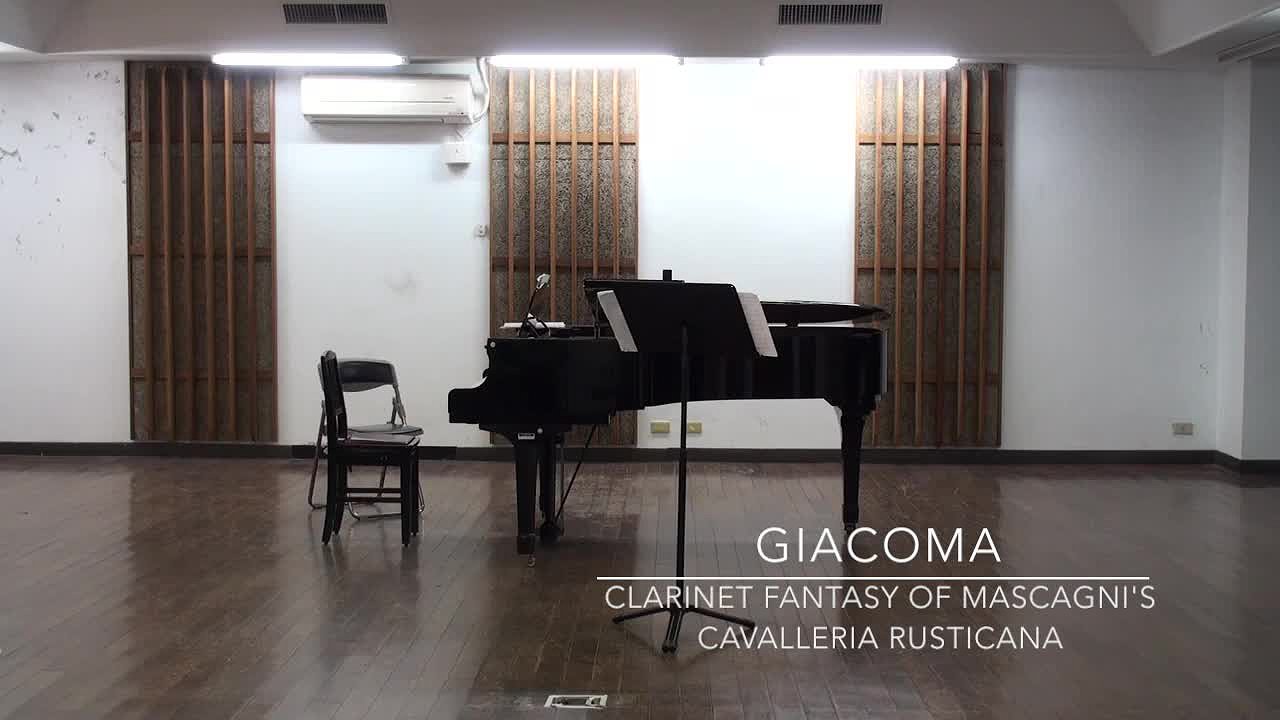 張昌傑碩士學位獨奏會與畢業音樂會-giacoma-clarinet fantasy of mascagni's cavalleria rusticana