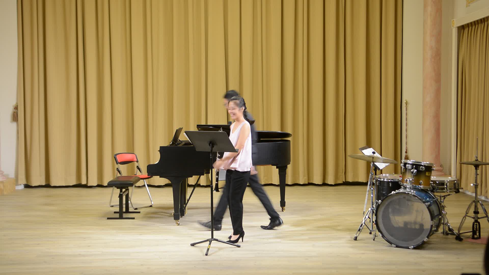 陳昀吟碩士學位獨奏會與畢業音樂會-Schumann -op.94