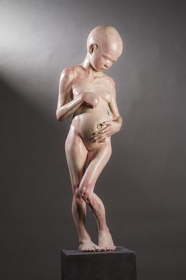 〈擬像〉，2015，FRP、油彩1
