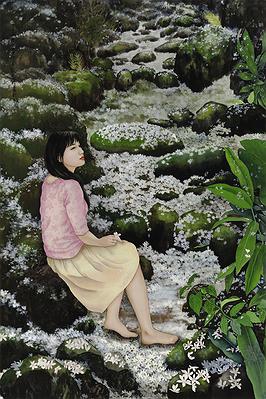 四月雪-88x132cm2009絹本-RGB-72dpi