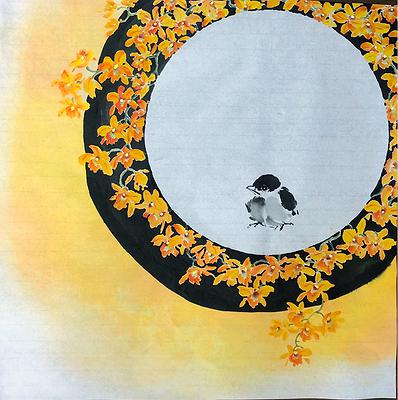 _莊壹竹-孤獨情調II-50×50cm2022紙本