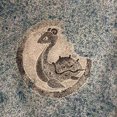 漢畫像石圖騰聯想與轉化–王玄雅繪畫創作研究-5