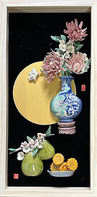 Chinese New Year elegant objects paintings: A Study on Koji Pottery Creation's Cover