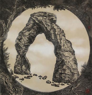 Fasting of the Heart and Sitting in Forgetfulness A Study on Humanistic Images in Ink Paintings's Cover