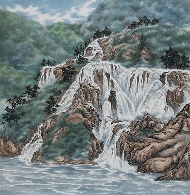 Gorgeous Craggy Rocks，Beautiful Scenery The Research of Landscape Art of Taiwanese North Coast in Ink Painting's Cover