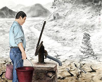 社會情境．人文映象─水墨創作研究-19