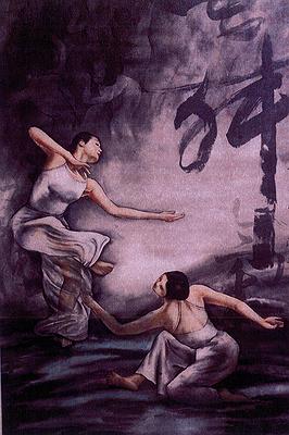 人間．幻境─重彩人物繪畫創作研究-8