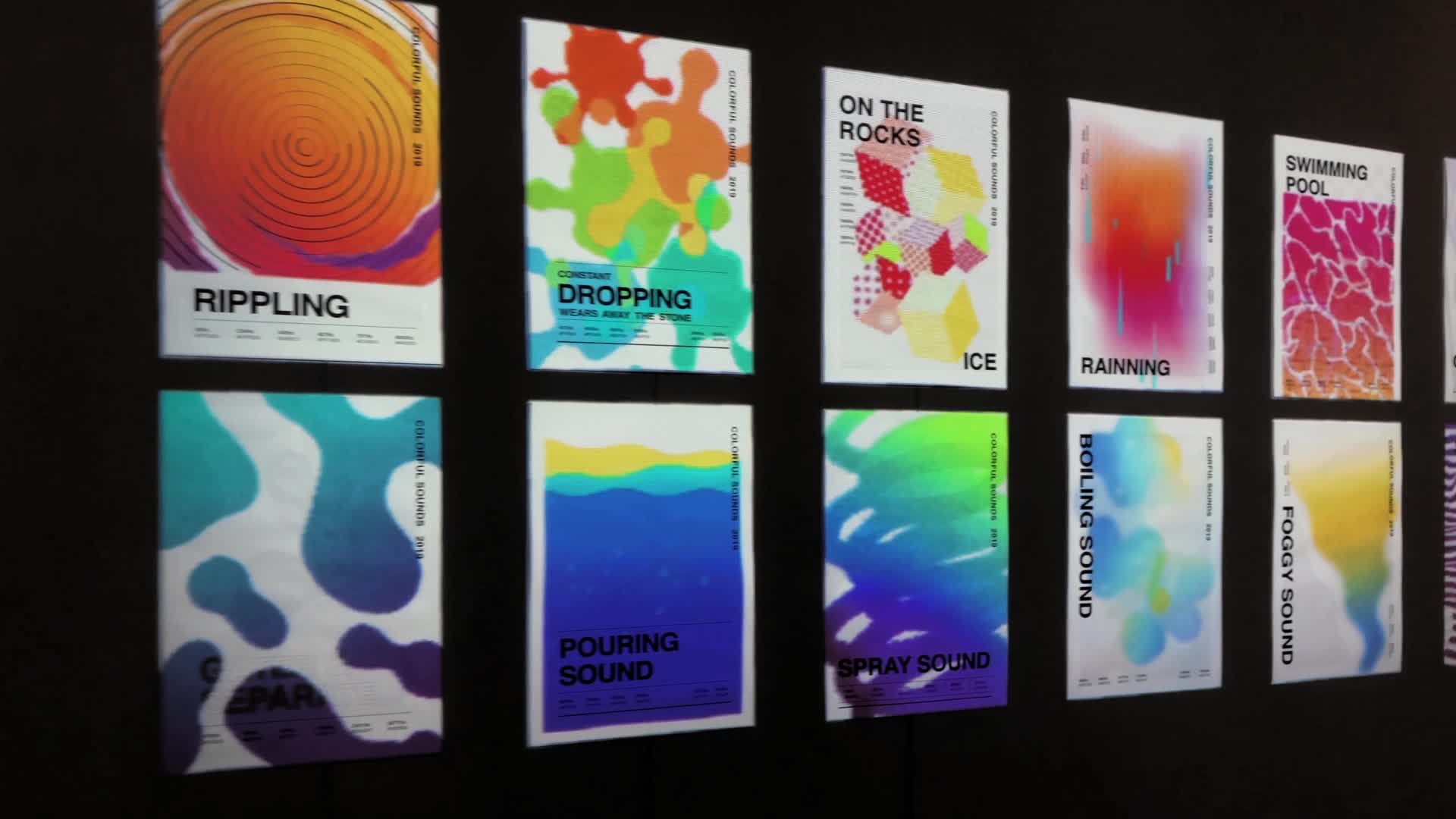 An Interactive Animated Poster － The Creation Description of “Colorful Sounds”'s Cover