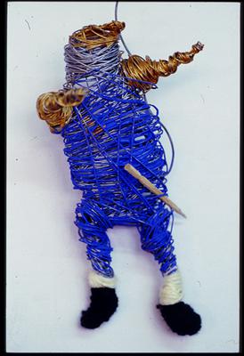 案例一教學的學生作品-鐵絲人教學-2