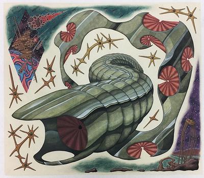 作品13 鋼蛇 蜘蛛與隕石的末日