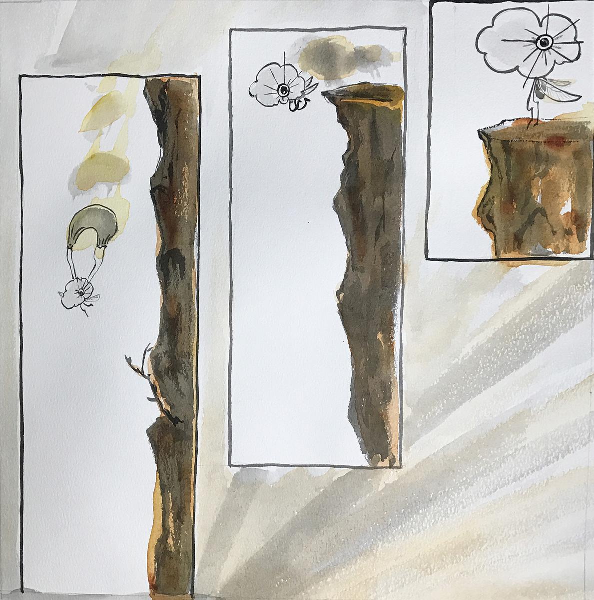 作品六〈學飛3〉的封面圖