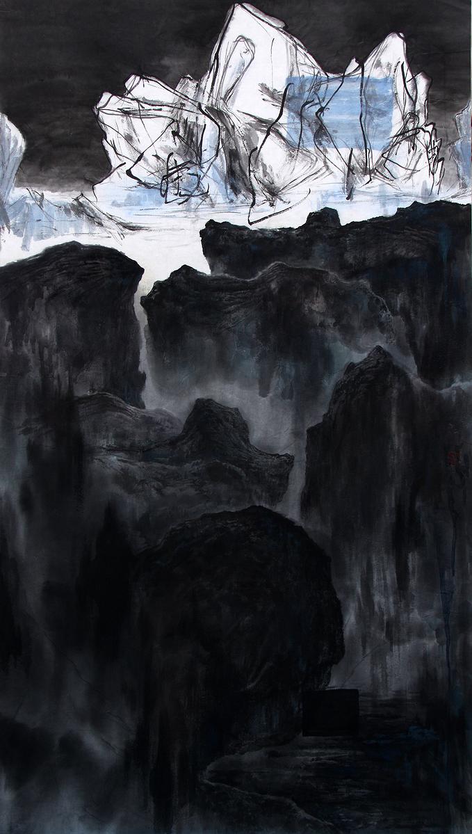 The Relativity of Visual Expression on Subject and Form in Chinese Ink Painting's Cover