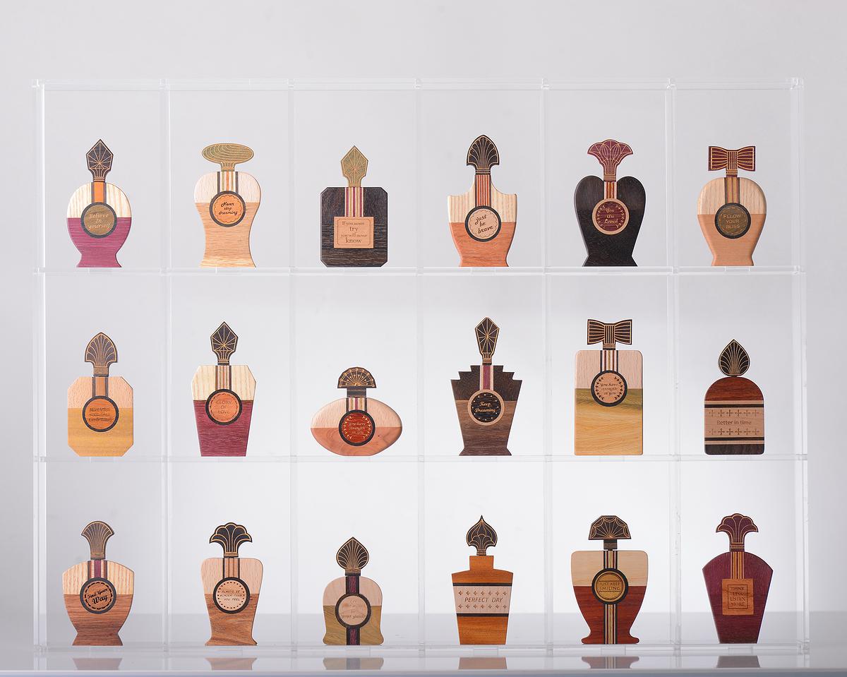 Converting Three-Dimensional Objects into Two-Dimensional Images：Tsuei-Han Chen’s Creative Parquetry's Cover