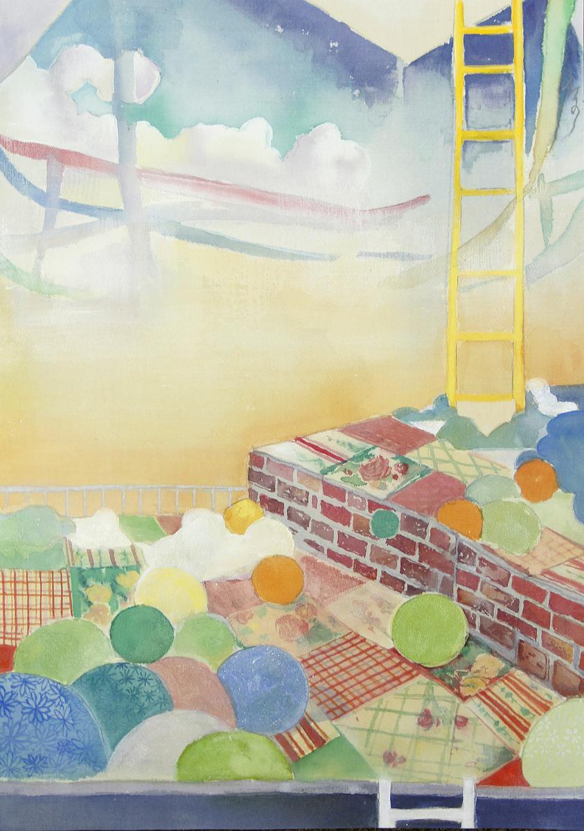 繪畫的識與視－潘家榆創作研究 17〈牆〉的封面圖