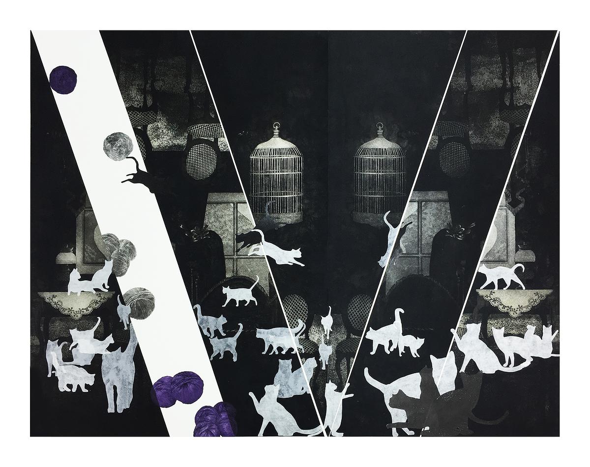 Cat–The Printmaking Creative Discourse of Meng-Hsia Tsai's Cover