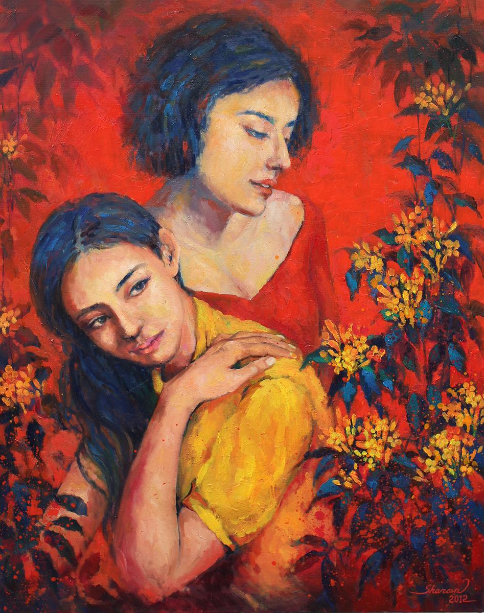 心跡‧花漾─林夏蓮油畫創作論述 雙姝怨的封面圖