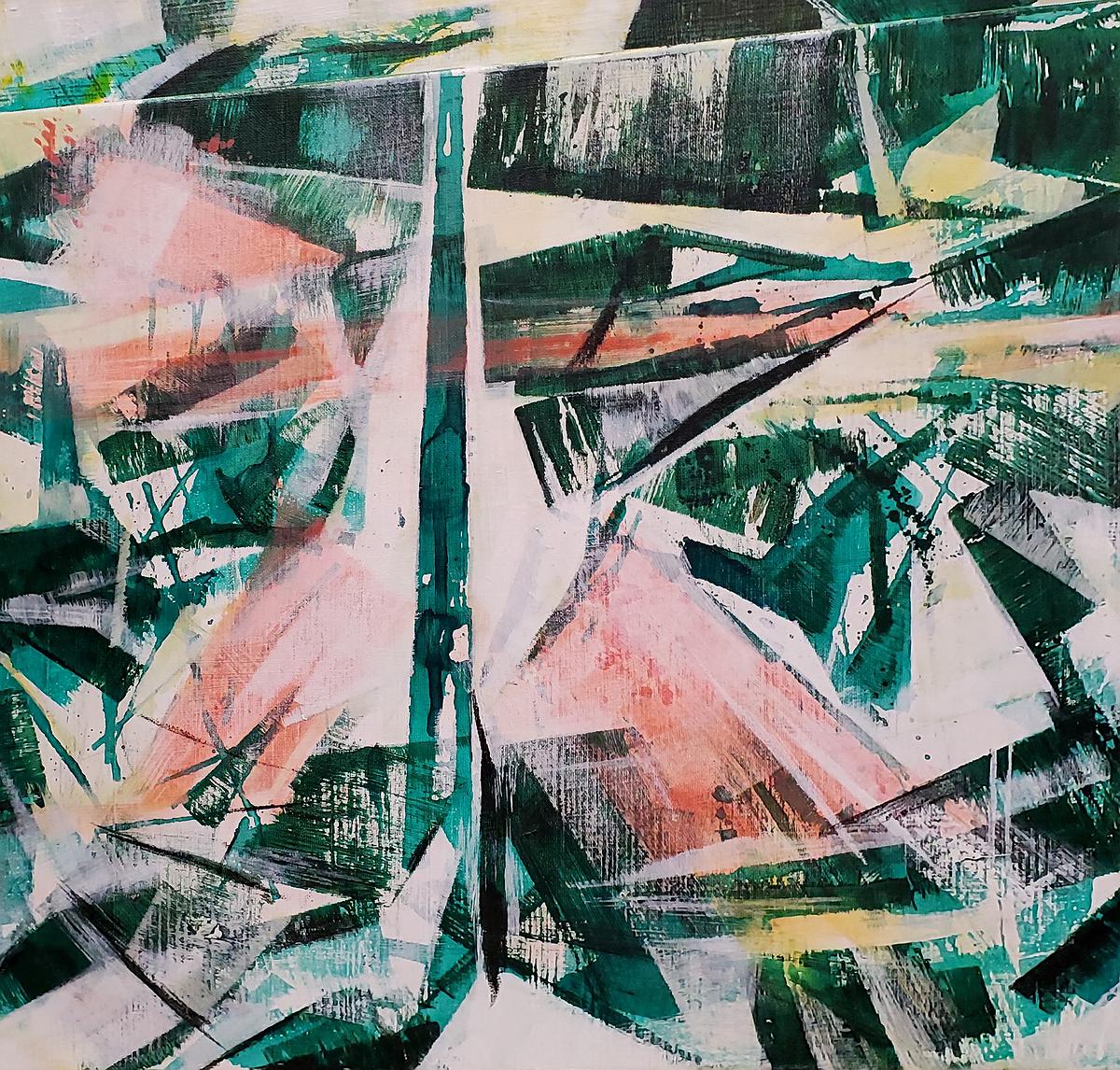 圖 4-4-19陳偉銘，〈自然•意象系列－23〉的封面圖