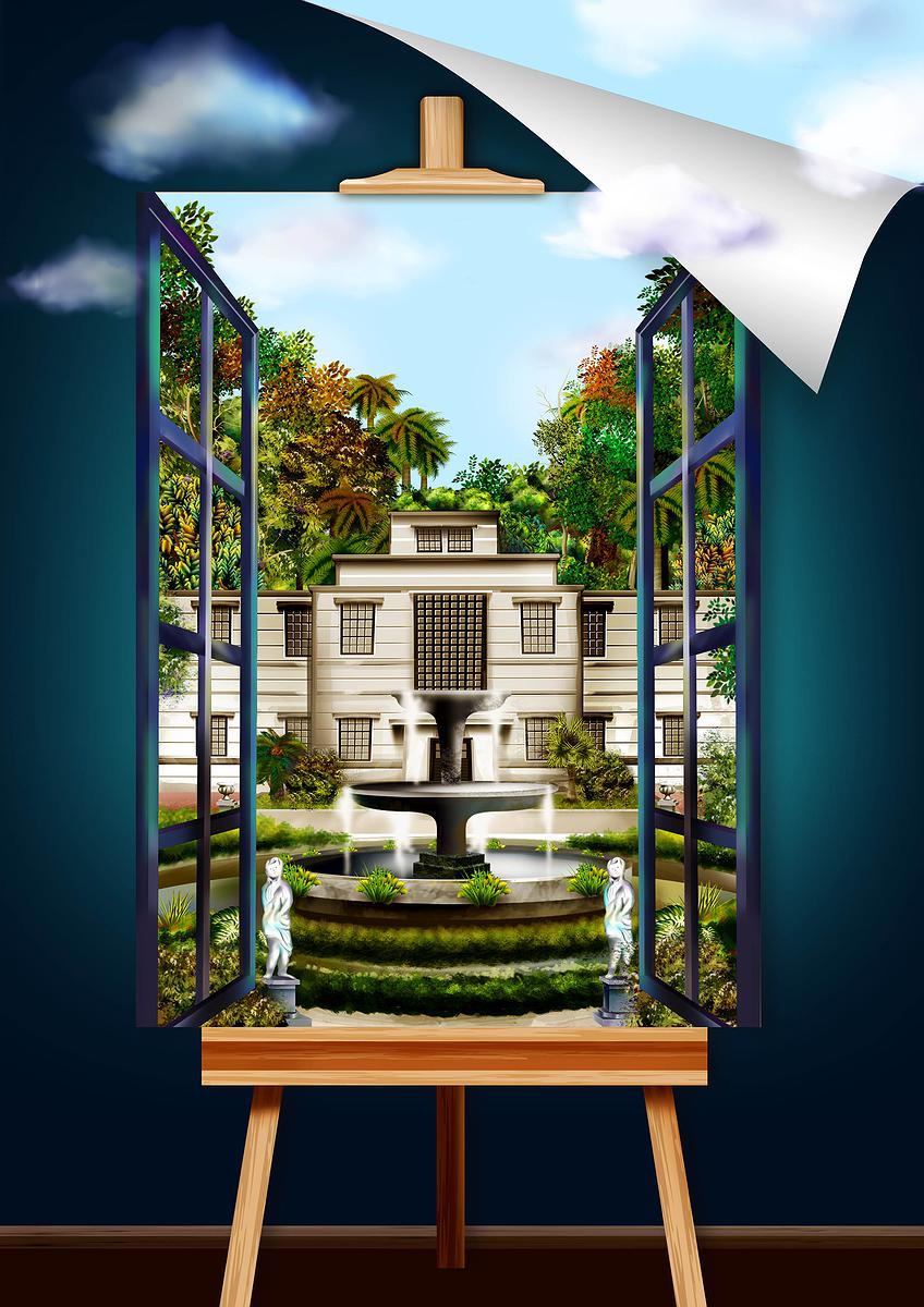 Maze in Green Jungle–Using Surrealistic Rendering of Illustrations on Native Plants in the Songshan Cultural and Creative Park's Cover