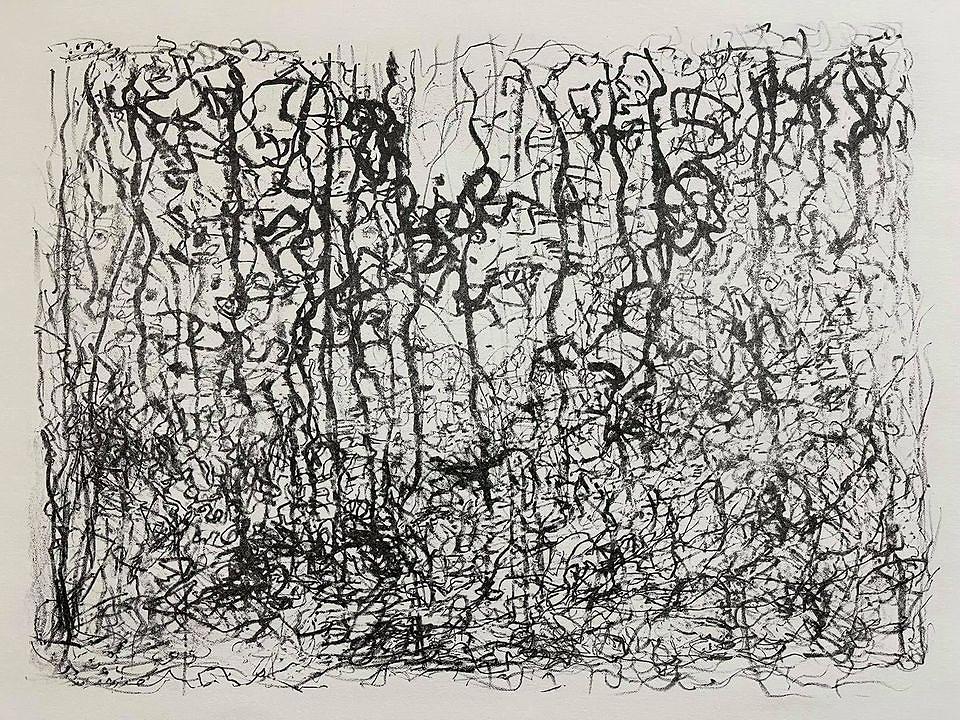 〈無題〉，2017，油墨、紙，40.3 cm × 30 cm.的封面圖