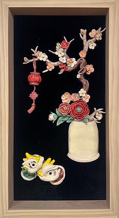 Chinese New Year elegant objects paintings: A Study on Koji Pottery Creation's Cover