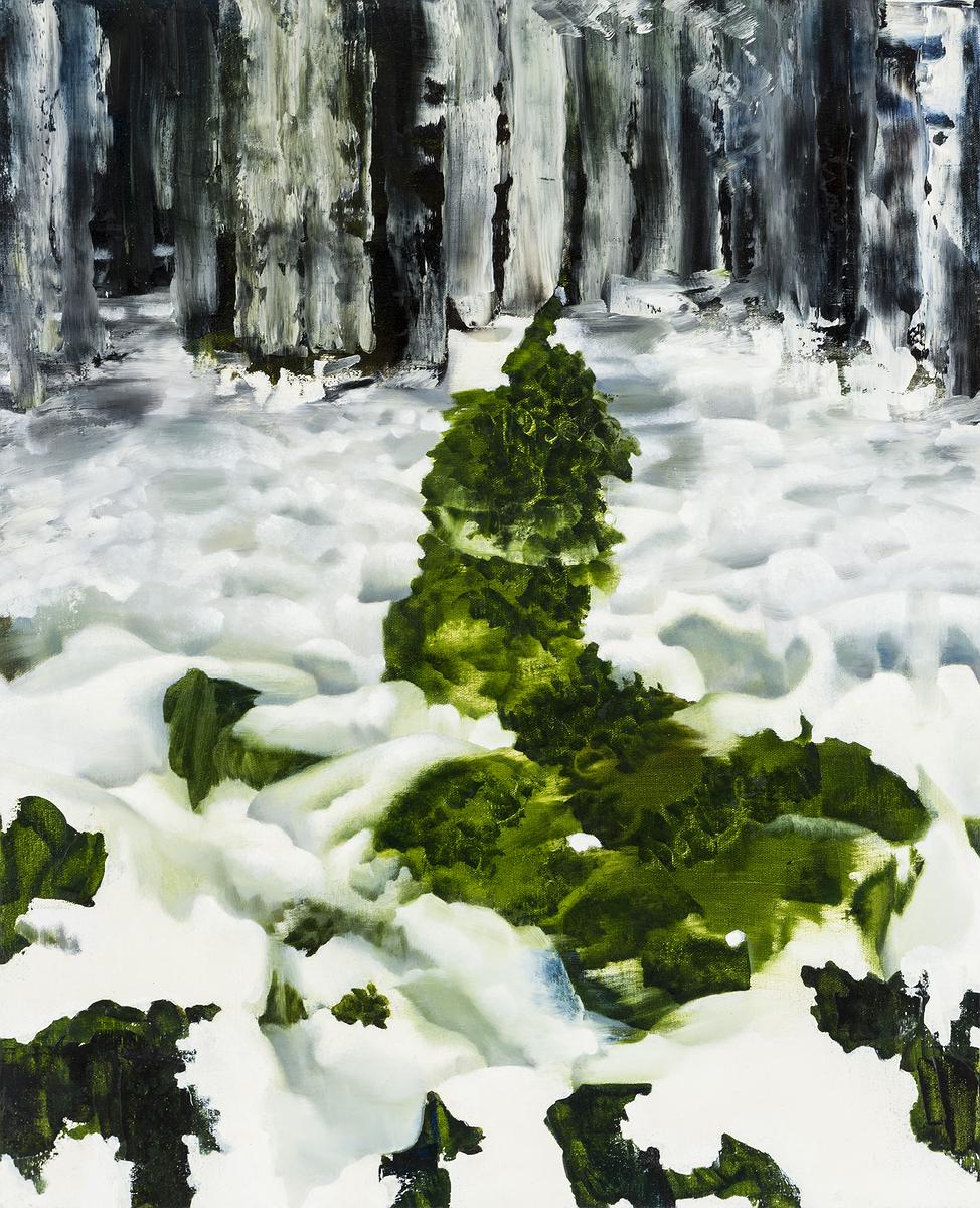 浮動景緻－變形風景之空間部署 13〈無題〉，2016，65x53(cm)，油彩、畫布的封面圖