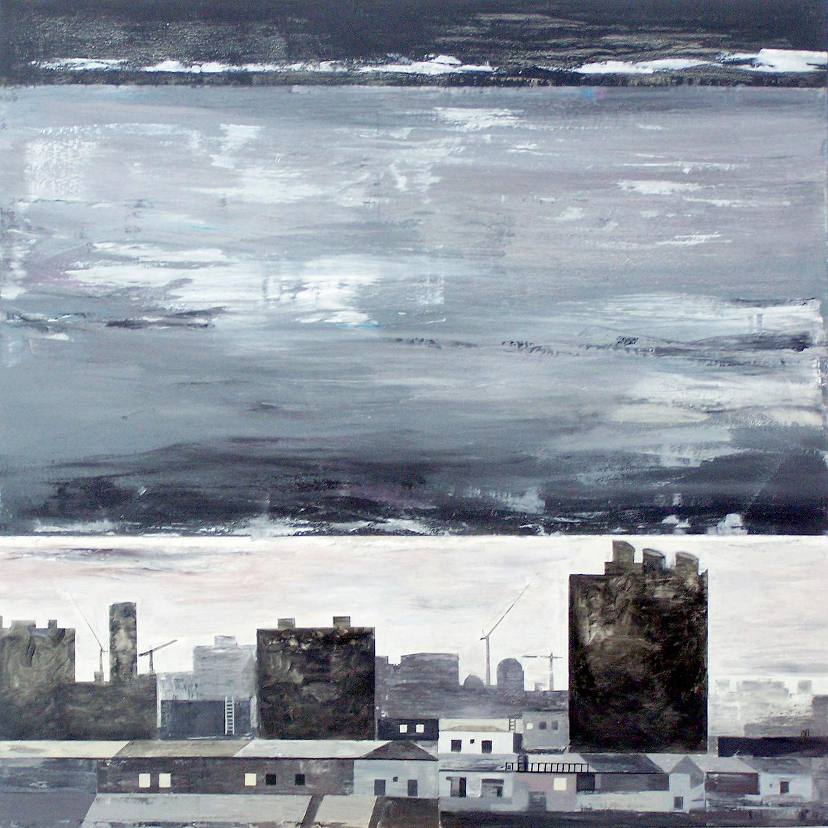 城逝系列-3 2015 壓克力 畫布 150x150cm的封面圖