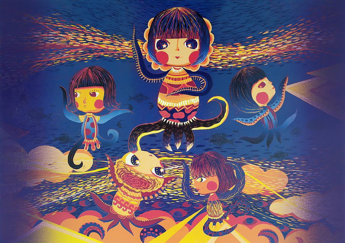 3-1.暮之舞 畫心 70x97.3cm 含框82x112的封面圖